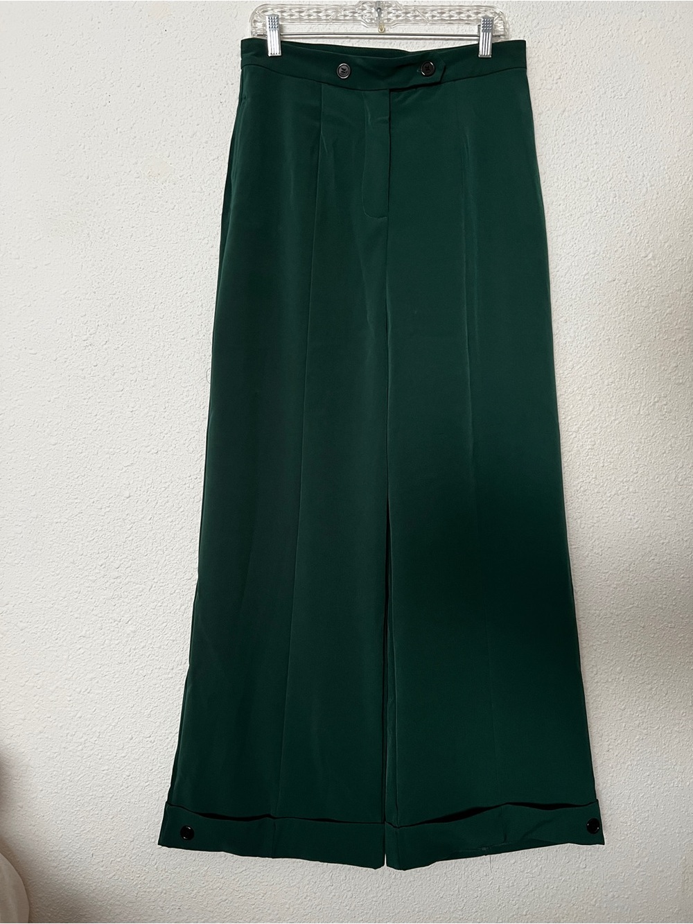 Retro Stage Green 1940s Swing Trousers